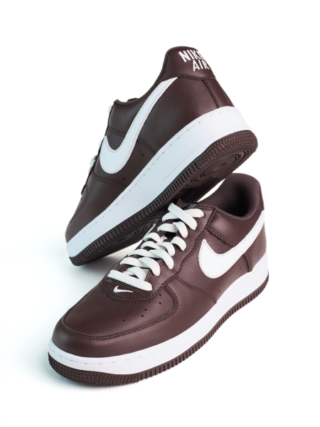 Кроссовки мужские Nike Air Force 1 Low "Chocolate" NKDADDYS SNEAKERS, цвет: коричневый FD7039-200 купить онлайн