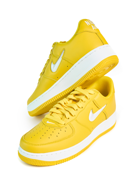 Кроссовки мужские Nike Air Force 1 Low "Yellow" NKDADDYS SNEAKERS, цвет: Желтый FJ1044-700 купить онлайн