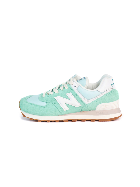 Кроссовки унисекс New Balance 574 "Turquoise" NKDADDYS SNEAKERS, цвет: зеленый U574RD2 со скидкой купить онлайн