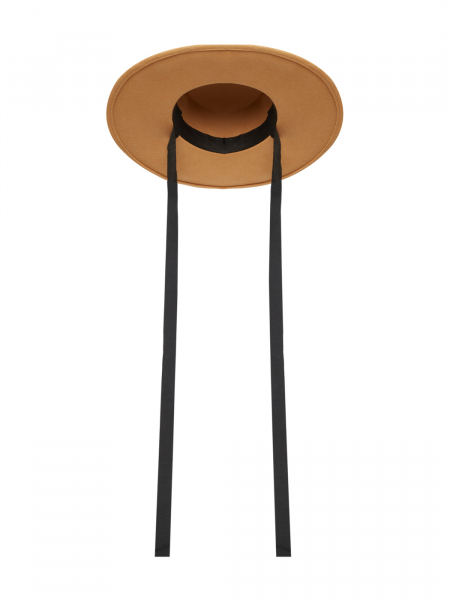 Шляпа канотье фетровая с завязками Canotier  купить онлайн