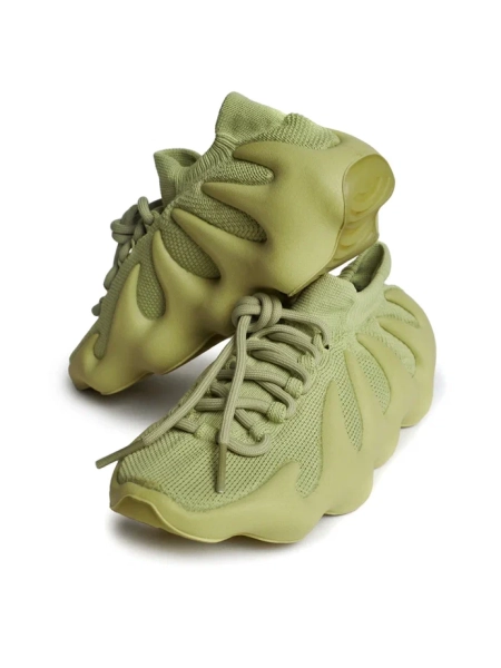 Кроссовки мужские/унисекс Adidas Yeezy 450 "Resin" NKDADDYS SNEAKERS, цвет: болотный, GY4110 со скидкой купить онлайн