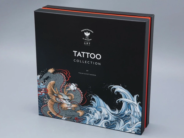 Подарочный набор TATTOO Dragon Императорский фарфоровый завод  купить онлайн