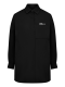 Рубашка обьемная с карманом MAISON (BLACK) (M, BLACK)