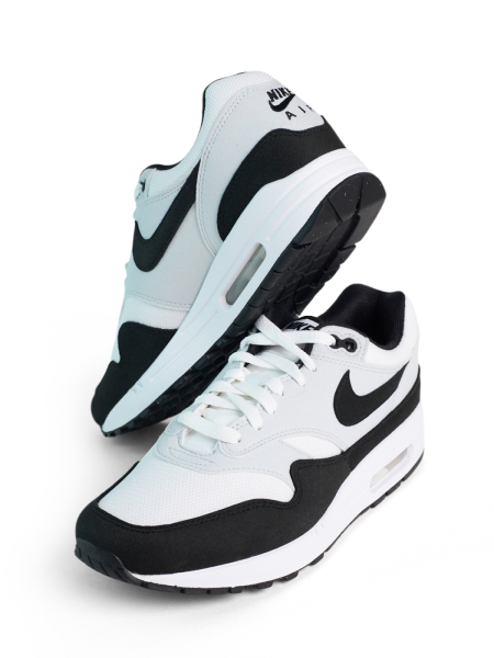 Кроссовки мужские Nike Air Max 1 "White Black" NKDADDYS SNEAKERS, цвет: белый FD9082-107 купить онлайн