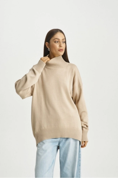 Свитер Cotton Beige Erist store, цвет: бежевый, НФ-00000301 купить онлайн