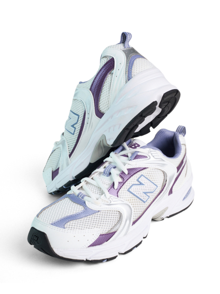 Кроссовки мужские New Balance 530 "White Violet" NKDADDYS SNEAKERS, цвет: белый MR530RE купить онлайн