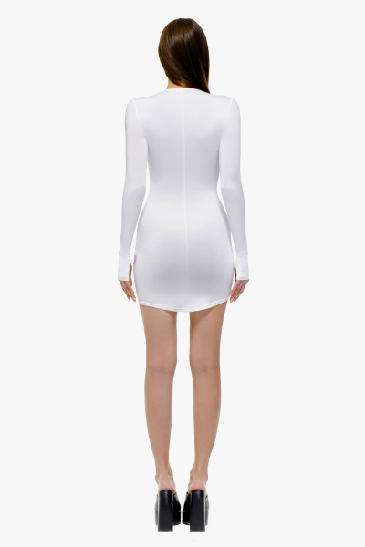 Платье мини из бифлекса СВЯТАЯ  купить онлайн