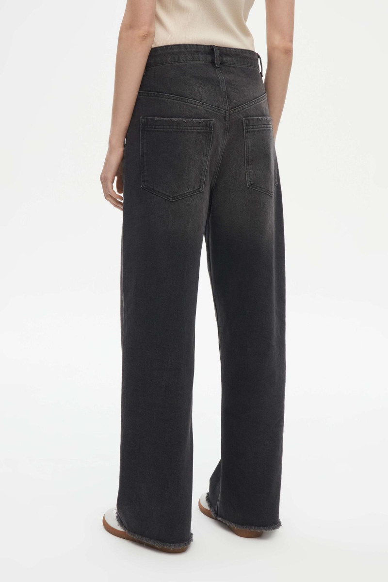 Чёрные джинсы прямого кроя YOU  купить онлайн