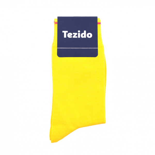 Носки Premium Tezido, цвет: Желтый т2502,36-40 купить онлайн
