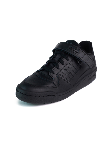 Кроссовки унисекс Adidas Forum Low "Triple Black" NKDADDYS SNEAKERS, цвет: Чёрный GV9766 купить онлайн