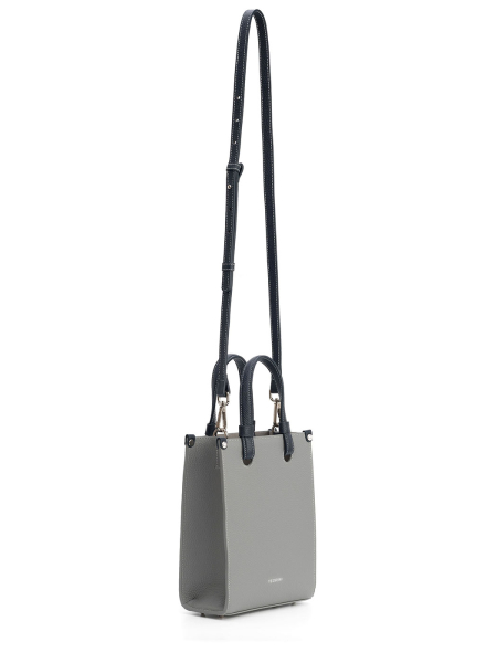Сумка "AMADEA mini" Tesorini, цвет: серый/синий 22695101 купить онлайн