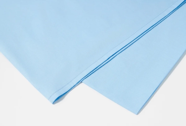 Простыня North Blue (на резинке) MORФEUS, цвет: голубой, 26301 со скидкой купить онлайн