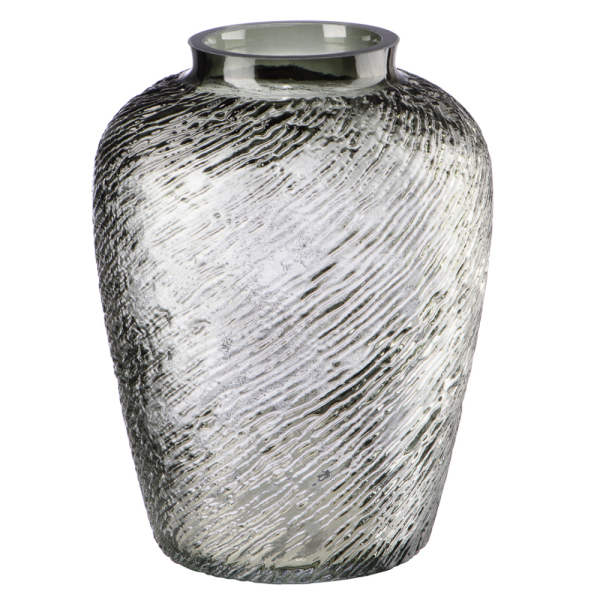 Декоративная ваза из дымчатого стекла МАГАМАКС, цвет: серый CSA-8S купить онлайн