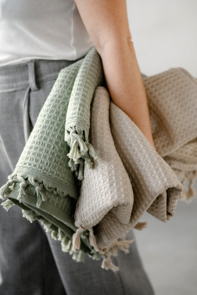 Полотенце для рук "Натуральный лен" TOWELS BY SHIROKOVA, цвет: натуральный лен  купить онлайн