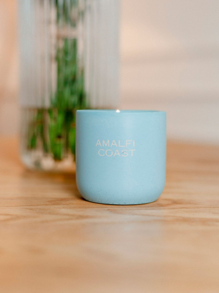 Ароматическая свеча в гипсовом стакане Home 17, цвет: AMALFI COAST  купить онлайн