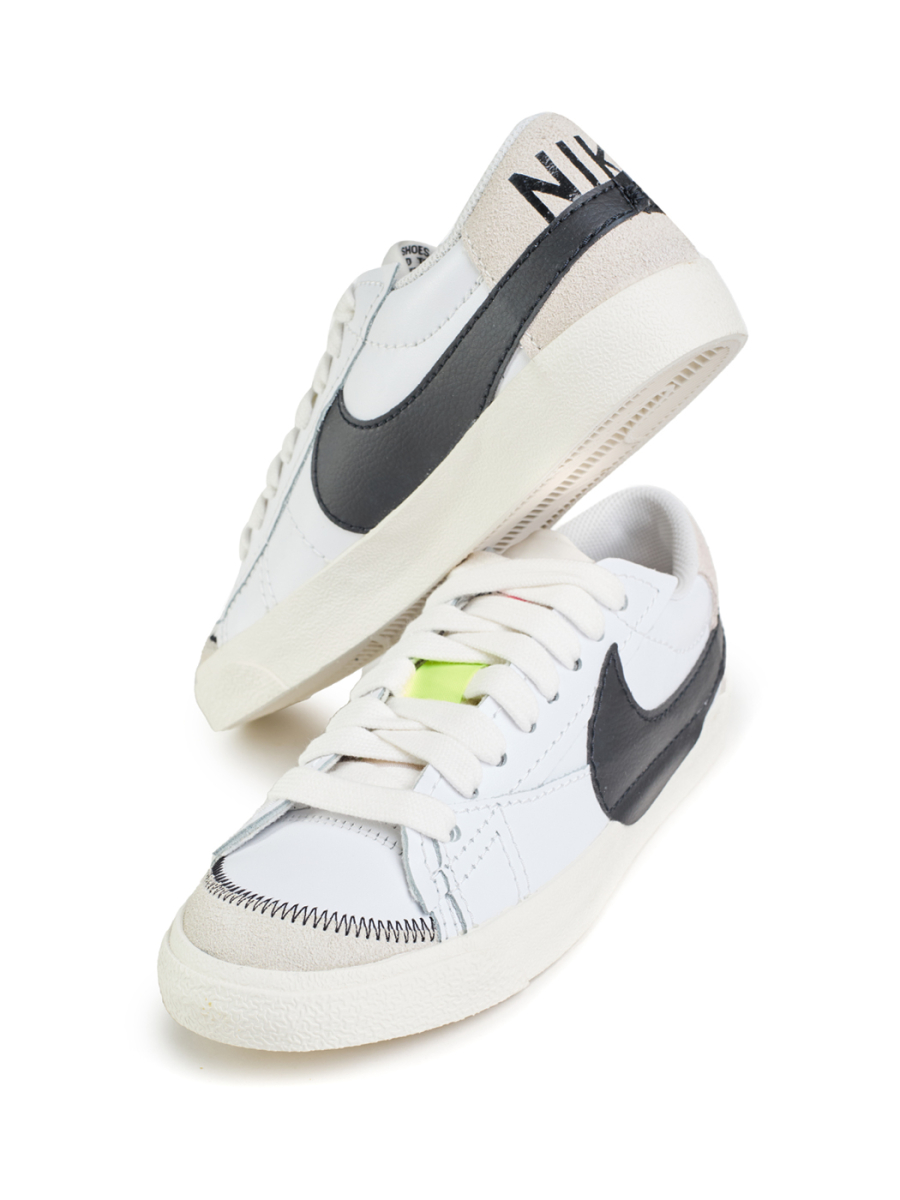 Кроссовки мужские Nike Blazer Low '77 Jumbo "Black White" NKDADDYS SNEAKERS, цвет: белый DN2158-101 |новая коллекция купить онлайн