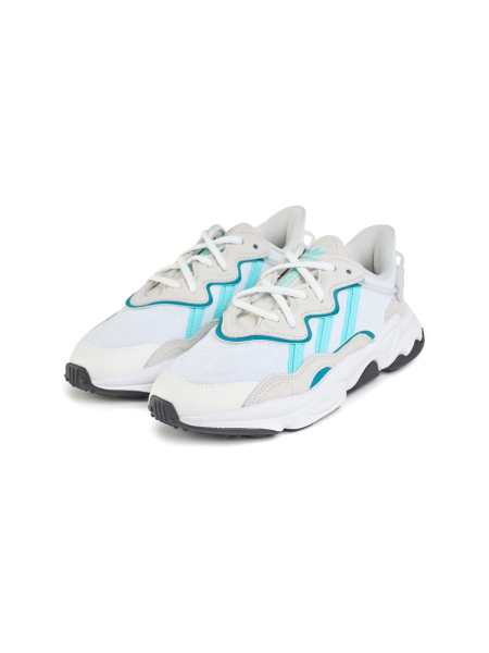 Кроссовки женские Adidas Ozweego "Flash Aqua" NKDADDYS SNEAKERS, цвет: белый IE7098 купить онлайн