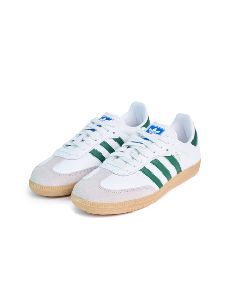 Кроссовки унисекс Adidas Samba OG "Collegiate Green" NKDADDYS SNEAKERS, цвет: белый IE3437 купить онлайн