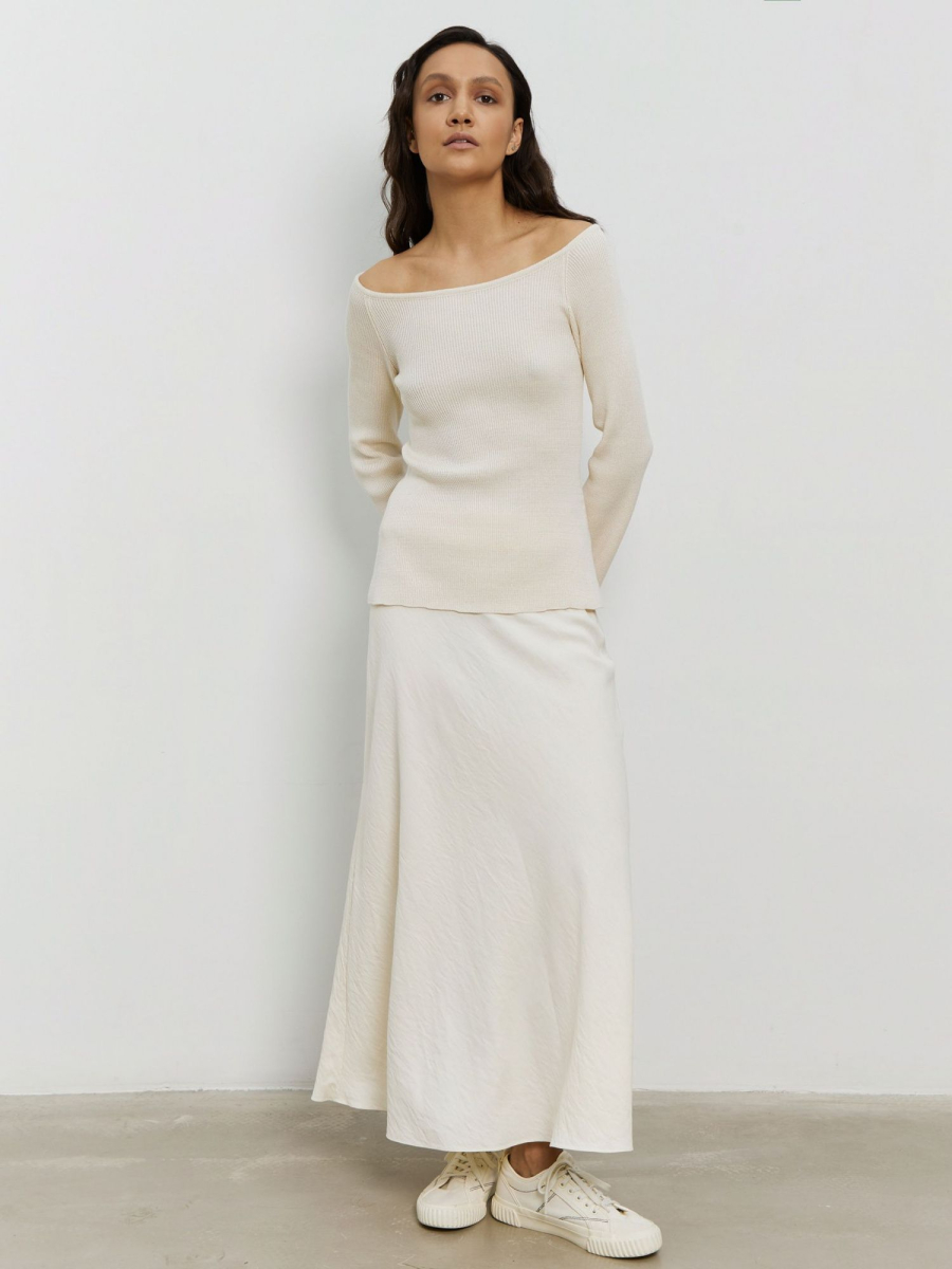 Силуэтная юбка из крепа AroundClother&Knitwear 2713_17VP05M-L купить онлайн