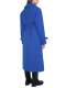 Пальто двубортное с рукавом реглан (синий) (L, синий)