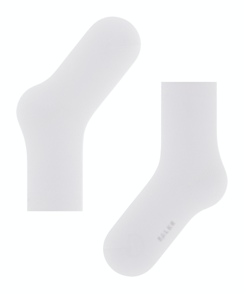 Носки женские Women's socks Cotton Touch FALKE, цвет: белый 2000 47105 купить онлайн