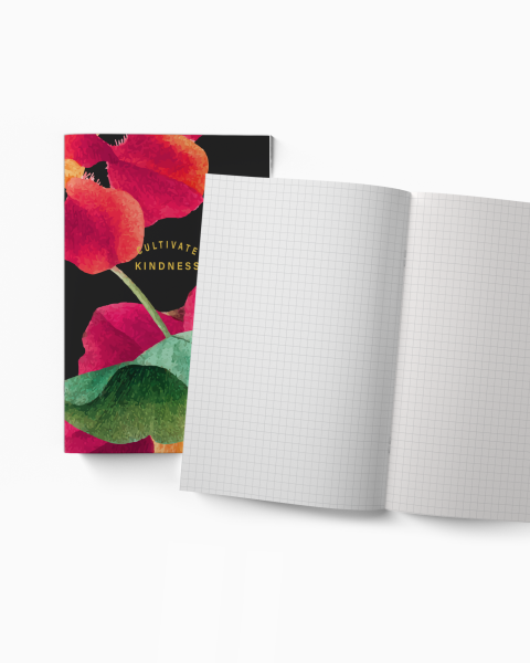Набор тетрадей А5 Flower Inspiration с фольгированной надписью O'MARIE, цвет: цвет FlowerInspiration купить онлайн