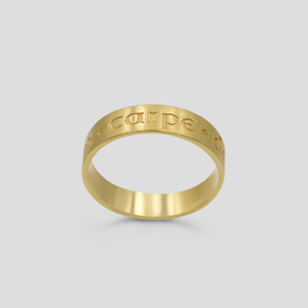 Кольцо Credo gold "Carpe Diem" 11 Jewellery, цвет: позолота, 01-30-0044 купить онлайн