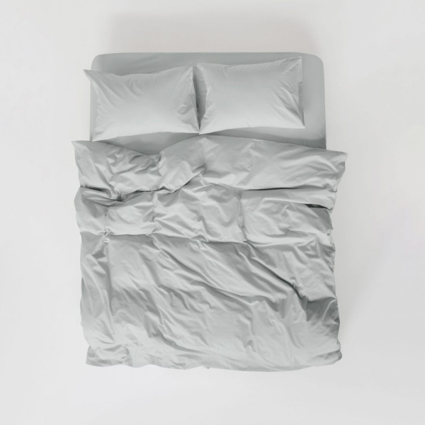 Комплект постельного белья Crystal Gray поплин MORФEUS  купить онлайн