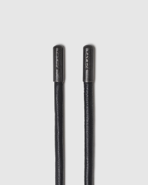 Ремень - шнур из натуральной кожи ÉCLATА, цвет: Чёрный ECL001768 купить онлайн