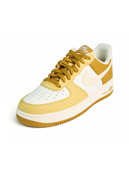 Кроссовки мужские Nike Air Force 1 Low "University Gold" NKDADDYS SNEAKERS, цвет: белый FZ4034-716 купить онлайн