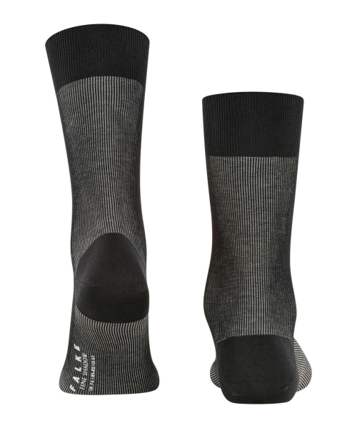 Носки мужские Men socks Fine Shadow FALKE, цвет: черный 3010 13141 купить онлайн