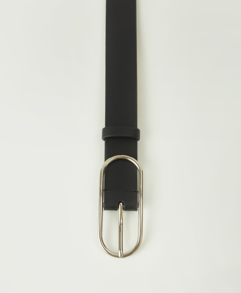 Стандартный ремень с овальной пряжкой Askent, цвет: Чёрный R.95.VV1633.черный купить онлайн