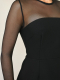 Платье с выгнутым вырезом и юбкой трапецией мини I.B.W. ED011 купить онлайн