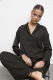 Блуза с отложным воротником из сатина Charmstore  купить онлайн