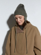 Шапка с ушками из мериноса AroundClother&Knitwear 111_13 купить онлайн