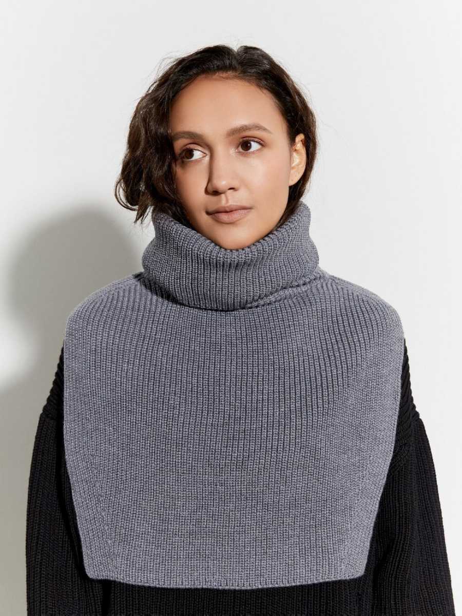 Манишка из шерсти мериноса AroundClother&Knitwear 161_01M33OS купить онлайн