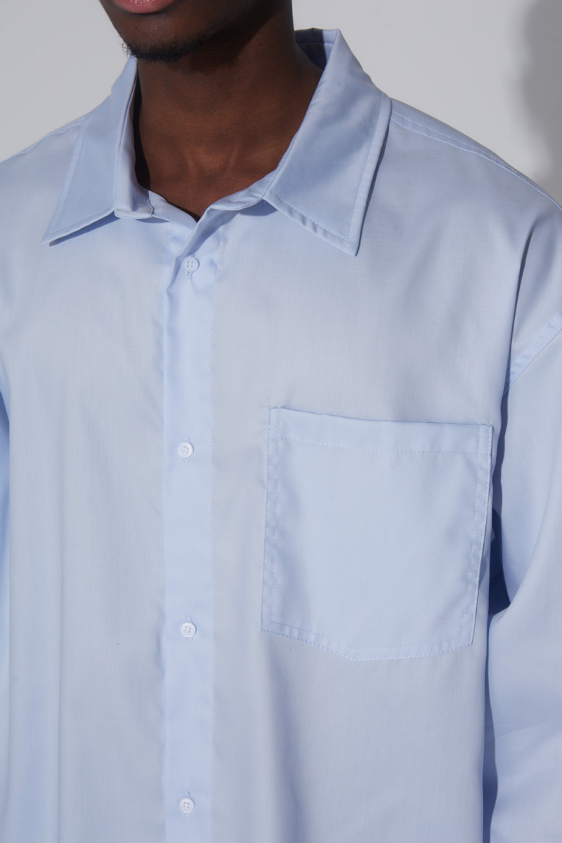 Рубашка оверсайз мужская хлопок MR by MERÉ  купить онлайн