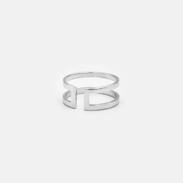 Двойное незамкнутое кольцо Aora Darkrain, цвет: цвет, LS4006 купить онлайн
