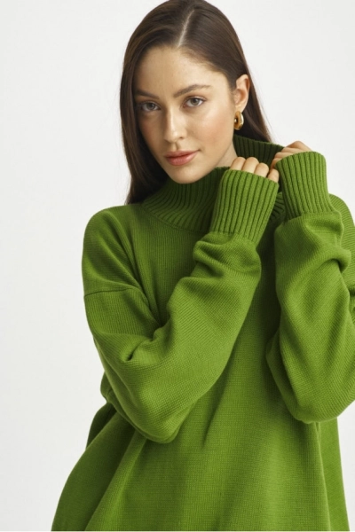 Свитер Cotton Green Apple Erist store, цвет: зеленое яблоко, НФ-00000528 купить онлайн