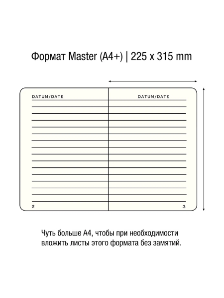 Блокнот Leuchtturm Master A4+  304439 купить онлайн