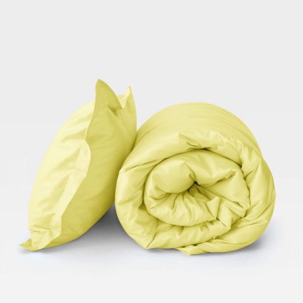 Простыня Pastel Yellow без резинки MORФEUS, цвет: pastel yellow 26205 купить онлайн