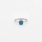 Кольцо с матовым голубым агатом Barne Darkrain, цвет: цвет, DR4017 купить онлайн