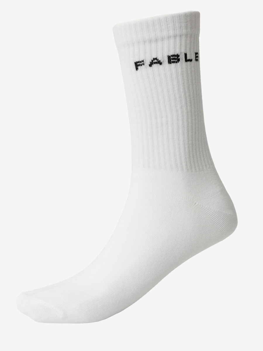 Носки FABLE FABLE, цвет: белый, SCKSFBL-WHT со скидкой купить онлайн
