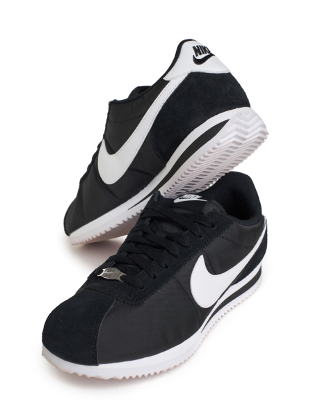 Кроссовки женские Nike Cortez "Neylon White Black" NKDADDYS SNEAKERS  купить онлайн