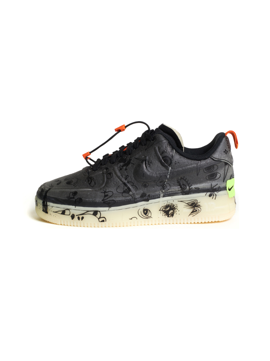 Кроссовки мужские Nike Air Force 1 Low Experimental "Halloween" NKDADDYS SNEAKERS, цвет: серый, DC8904-001 со скидкой купить онлайн