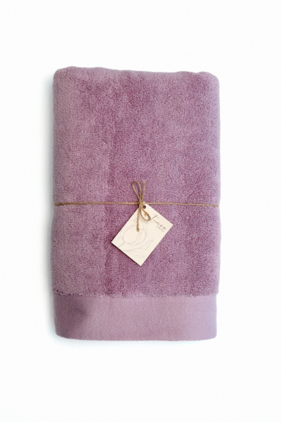 Полотенце махровое "Сирень" TOWELS BY SHIROKOVA, цвет: сирень  купить онлайн