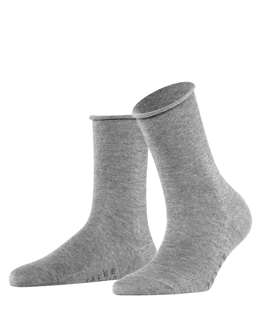 Носки женские Active Breeze Women Socks FALKE, цвет: серый 3216 46189 купить онлайн