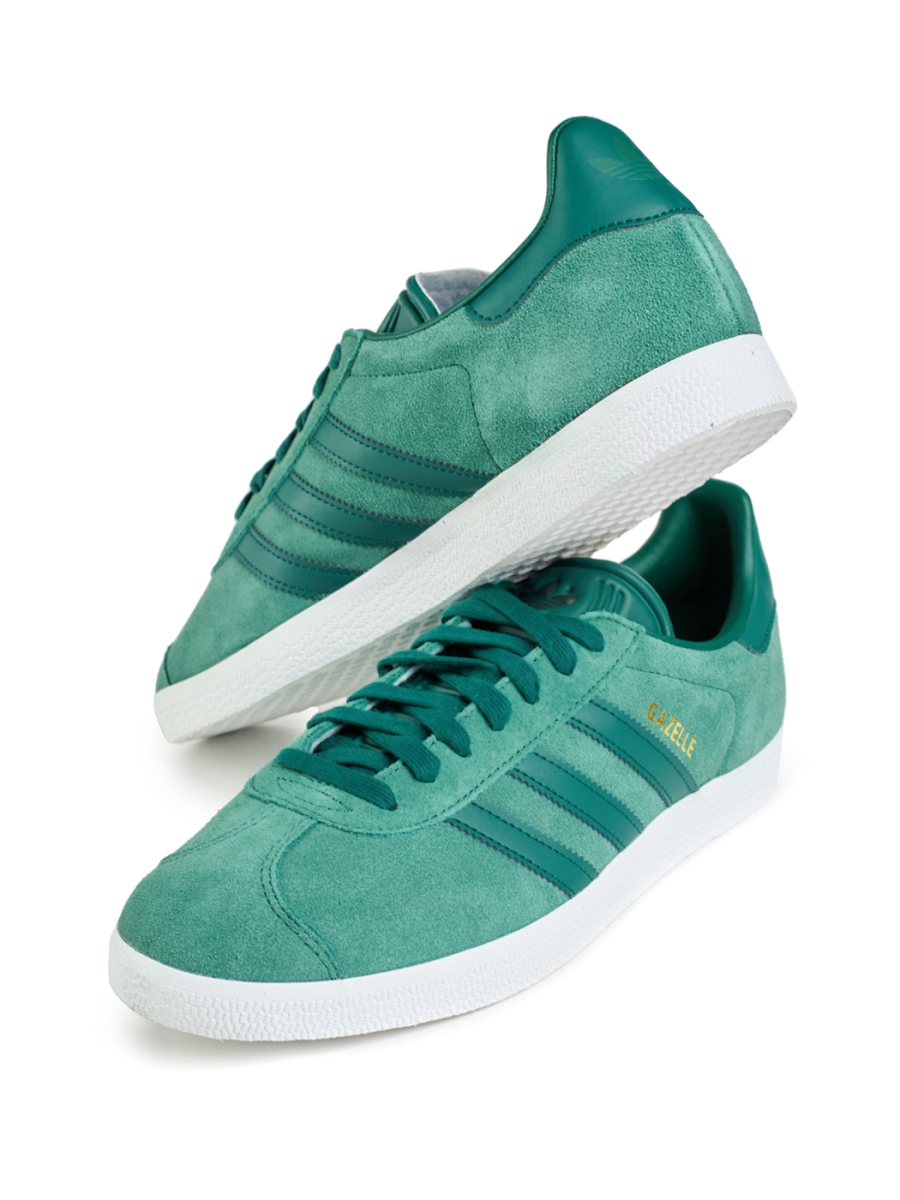 Кроссовки мужские Adidas Gazelle "Tech Forest" NKDADDYS SNEAKERS, цвет: зеленый IG4986 купить онлайн