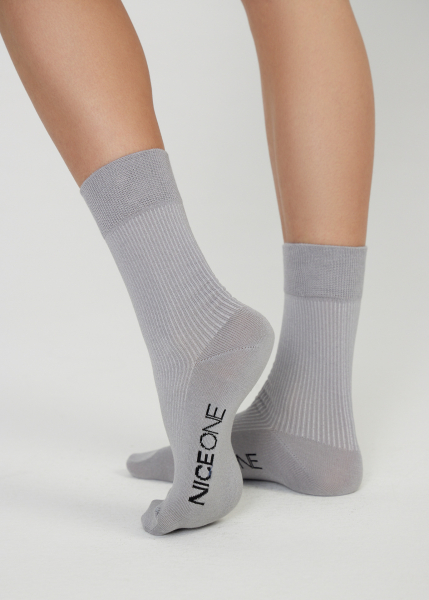 Носки длинные Nice One, цвет: серый 1001477 купить онлайн