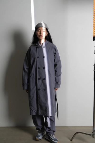 TRENCH JACKET TWO BOARD/GREY (Цвет Серый, Размер L)